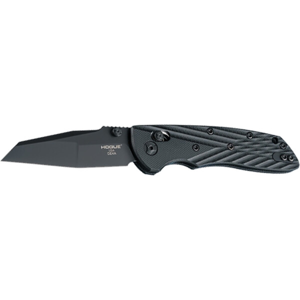 Hogue Deka 3.25 in Mod Wharncliffe Black G10 Frame Black