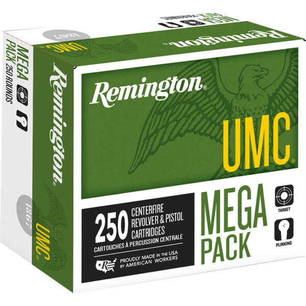 Remington UMC Handgun Ammo 45 Auto 230 gr. FMJ 250 rd.