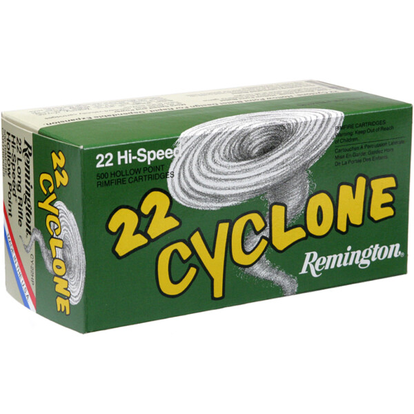 Remington Cyclone Rimfire Ammo 22 LR 36 gr. LHP 50 rd.