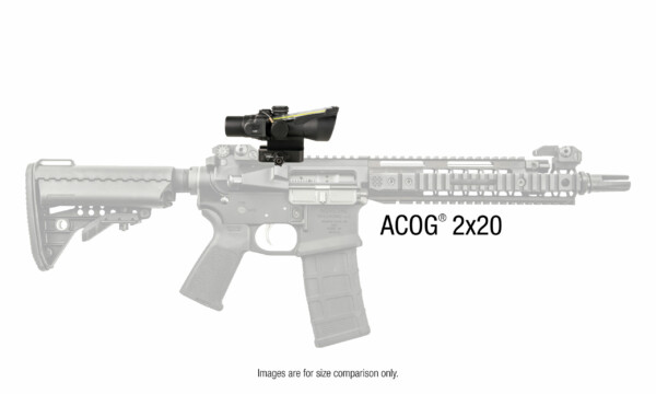 Trijicon ACOG 2x20mm Riflescope - Dual Illuminated Green Crosshair with Q-LOC Mount - Image 4