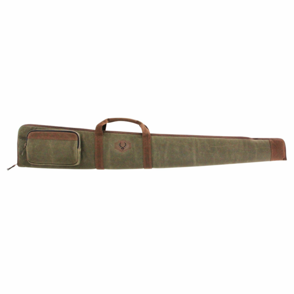 Rawhide Waxed Canvas Shotgun Case