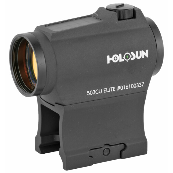 HOLOSUN ELITE 503CU 20MM MULTI RETICLE SIGHT GREEN DOT SOLAR