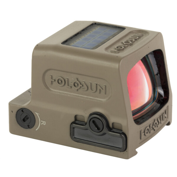 HOLOSUN 509T X2 REFLEX MULTI RETICLE SIGHT GREEN DOT SOLAR FDE - Image 2