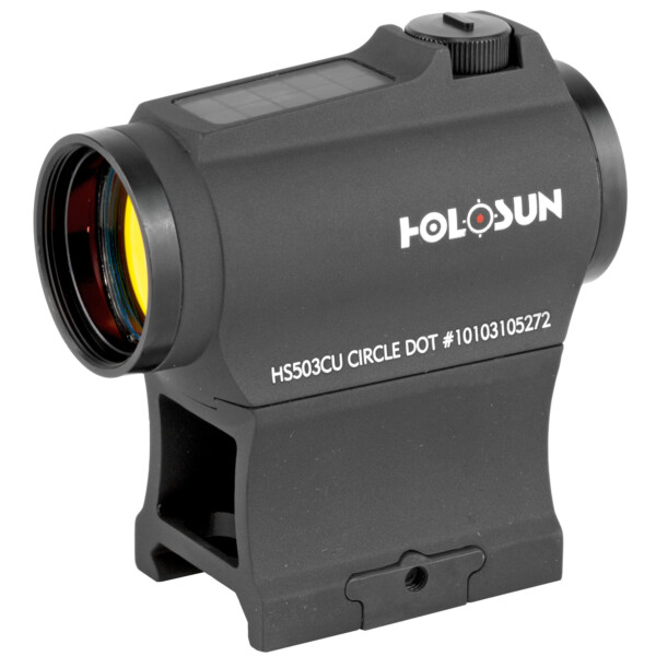 HOLOSUN 503CU 20MM MULTI RETICLE SIGHT RED DOT SOLAR