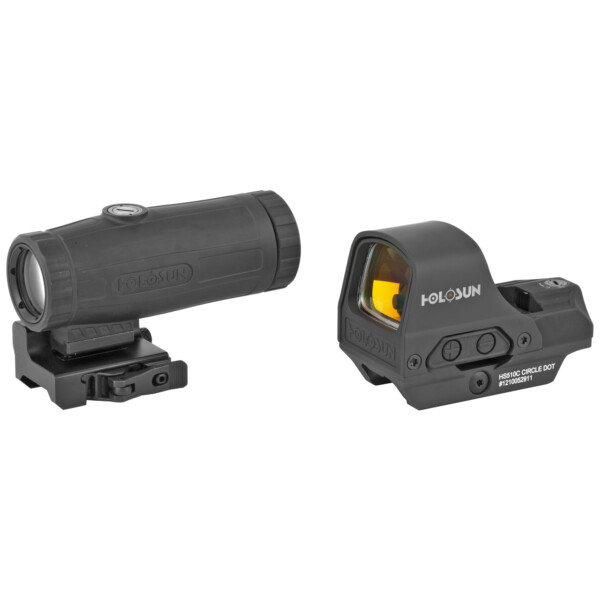 HOLOSUN HS510C & HM3X Reflex Sight & 3X Magnifier Combo - Image 2