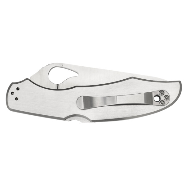 Spyderco Byrd Cara Cara 2 Folding Knife - Stainless Steel Handle (Plain Edge) - Image 2