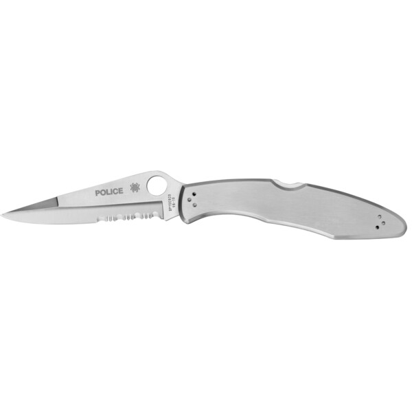 Spyderco Police Folding Knife (Plain edge)