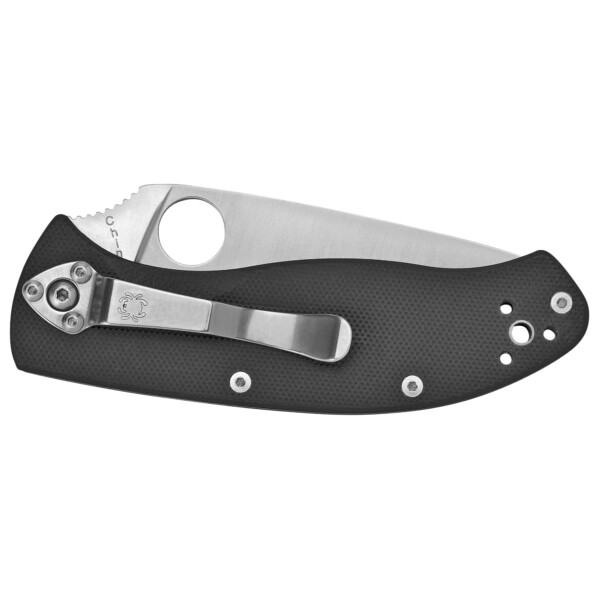 Spyderco Tenacious Folding Knife - Black G-10 (Plain Edge) - Image 2