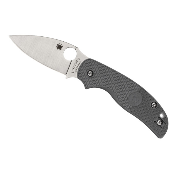 Spyderco Sage 5 Lightweight Folding Knife - Gray FRN Handle, Maxamet Steel Blade