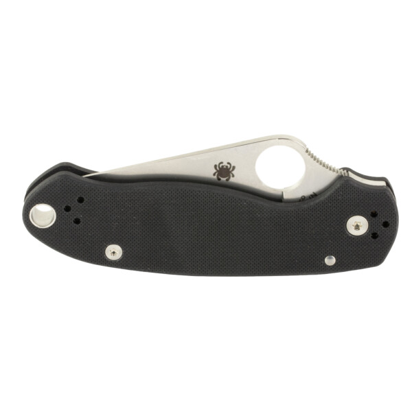 Spyderco Para 3 Folding Knife - Black G-10 (Plain Edge) - Image 3