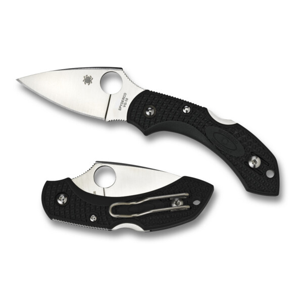 Spyderco Dragonfly 2 Lightweight Folding Knife - Black FRN (Plain Edge)