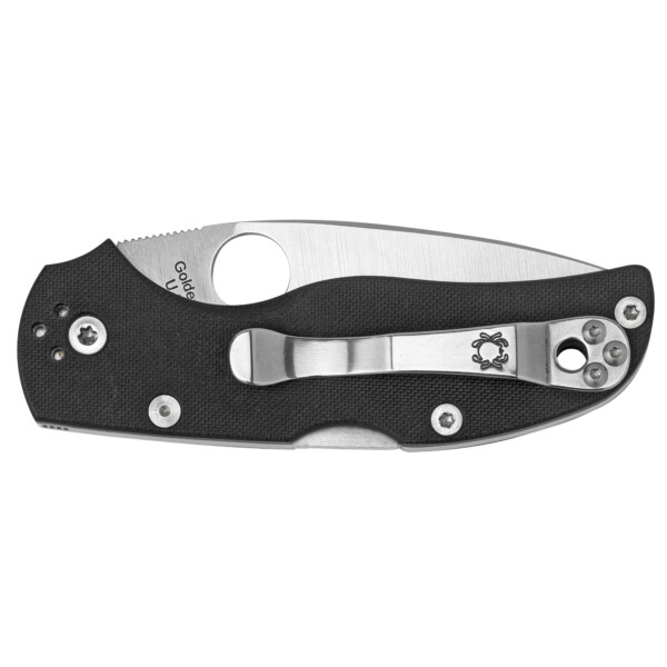 Spyderco Native 5 Folding Knife - Black G-10 Handle (Plain Edge) - Image 2