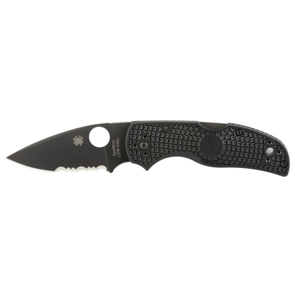 Spyderco Native 5 Lightweight Folding Knife - Black FRN (Combo Edge)