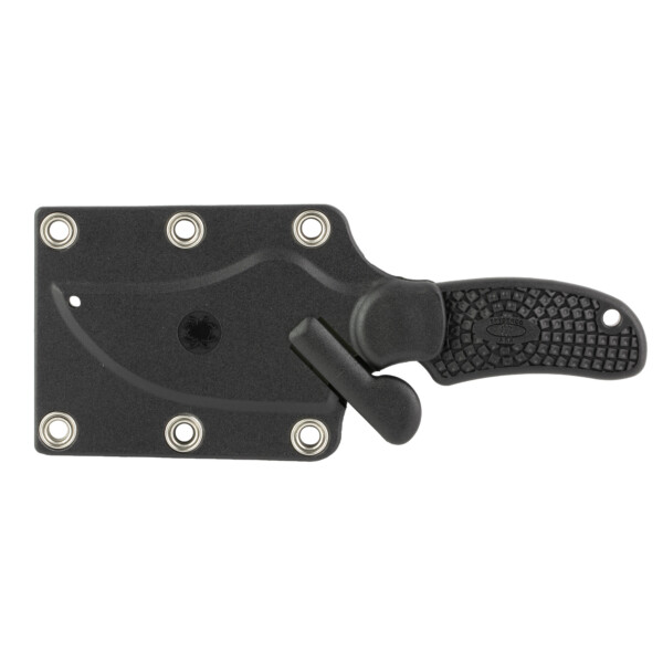 Spyderco ARK Fixed Blade Knife - Black FRN Handle (Plain Edge) - Image 3