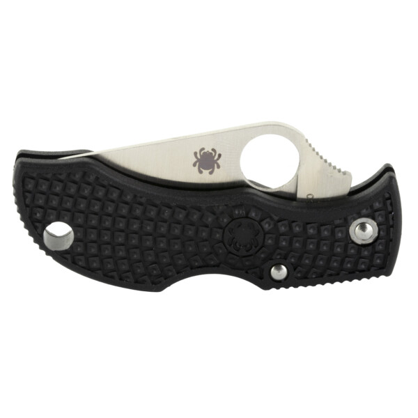 Spyderco Manbug Folding Knife - Black FRN (Plain Edge) - Image 3