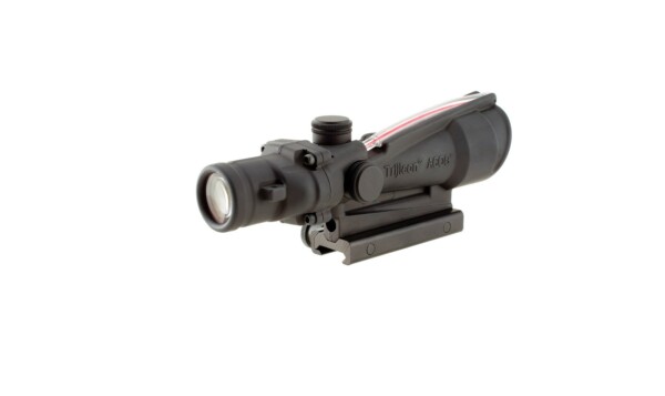 Trijicon ACOG 4x32 Scope with Red Chevron BAC Reticle killFLASH® Anti-Reflection Device - Image 2