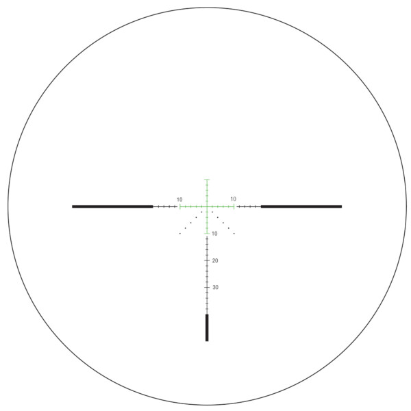 Trijicon Credo 3-9x40 Riflescope with Green MOA Precision Hunter Reticle - Image 4