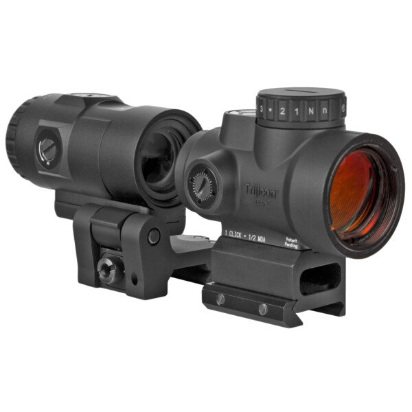 Trijicon MRO HD 1x25mm Red Dot Sight Combo Set with 3x Magnifier - Image 2