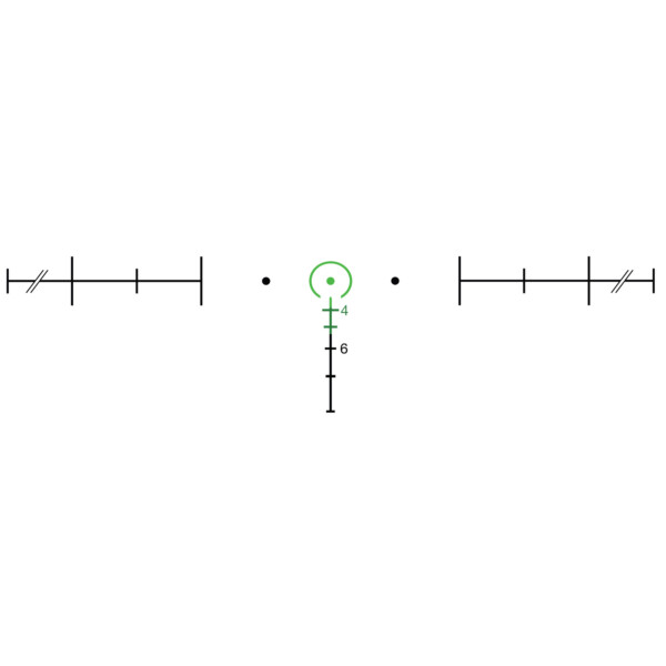 Trijicon ACOG 4x32mm Riflescope - Green Horseshoe/Dot Reticle - Image 3