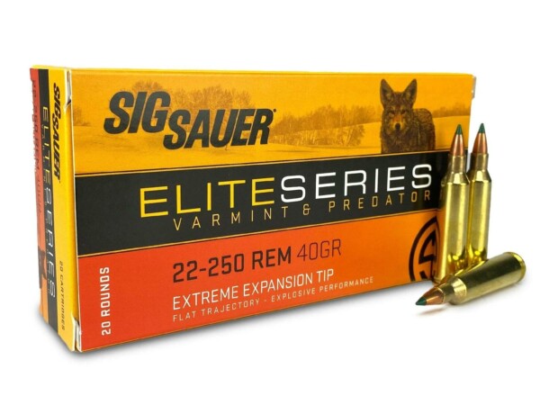 SIG 22-250 REM 40GR ELITE