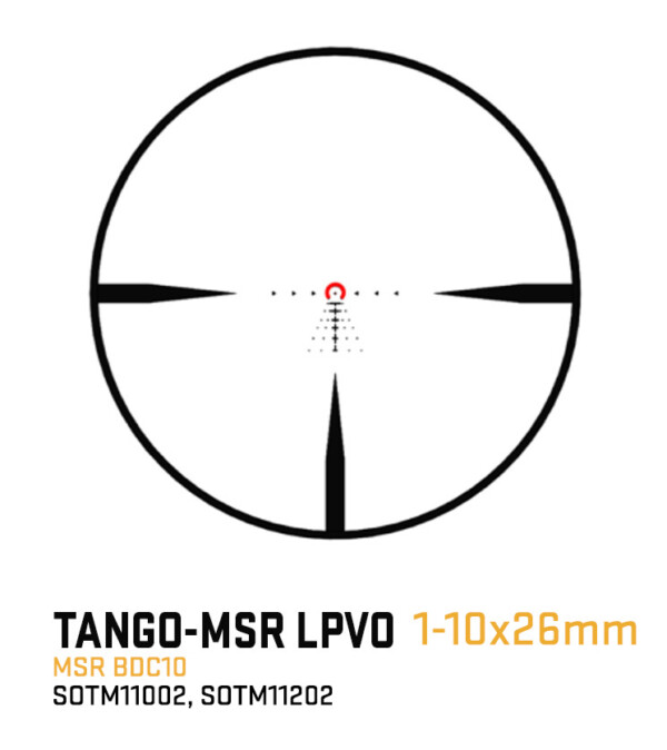 SIG SAUER TANGO MSR 1-10X26 MSR-BDC10 COYOTE - Image 5