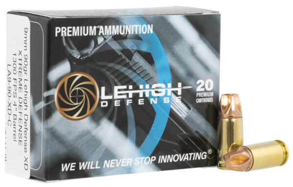 LEHIGH LA9-90-XD-C     9MM 90G LEHIGH DEF XD 20/10