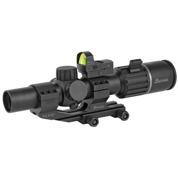 BURRIS OPTICS 1-6X24 RT6 30MM with FASTFIRE RED DOT & PEPR scope mount - Image 2