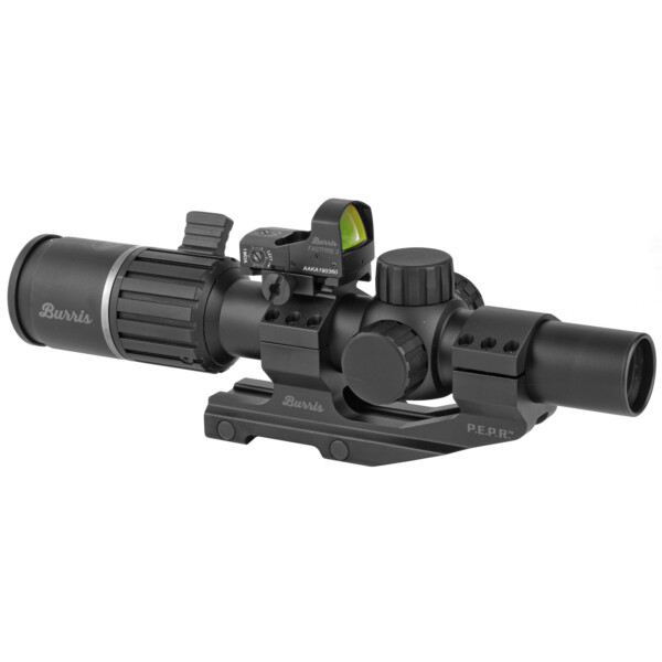 BURRIS OPTICS 1-6X24 RT6 30MM with FASTFIRE RED DOT & PEPR scope mount - Image 3