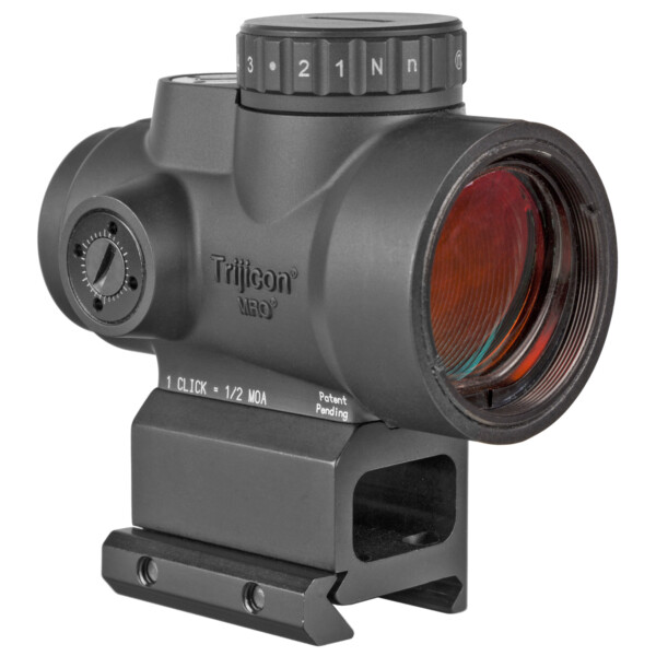 Trijicon MRO HD 1x25mm Red Dot Sight with Lower 1/3 Co-Witness Mount - Image 3