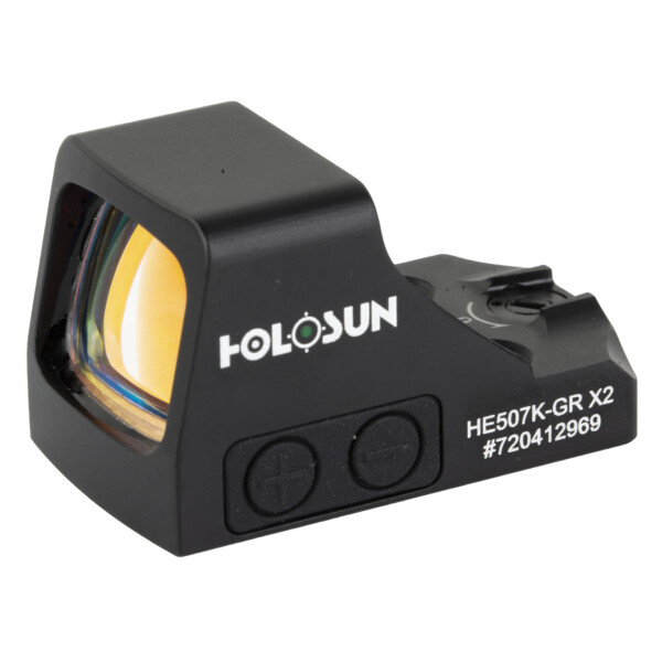 Holosun HE507K-GR X2 Reflex Sight Green Dot 2MOA and 32MOA Circle