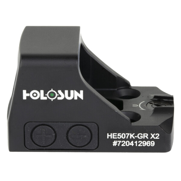 Holosun HE507K-GR X2 Reflex Sight Green Dot 2MOA and 32MOA Circle - Image 3